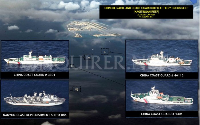 14 Jan 2017 Các loại tàu hải quân và hải giám ở Fiery Cross