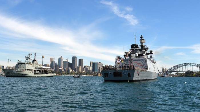 AUSTRALIA-NAVY-MILITARY